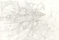 Sketch, Steampunk, Didier Graffet