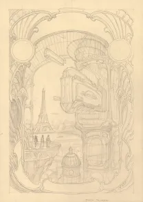 Sketch, Steampunk, Didier Graffet