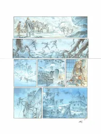 Planche couleur, Les Hautes Herbes,  Grun