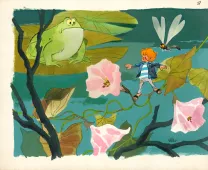 Illustration couleur, Antoine et l'anneau magique,  Will
