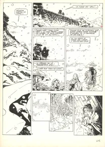 Black and white original page, Kogaratsu, Marc Michetz
