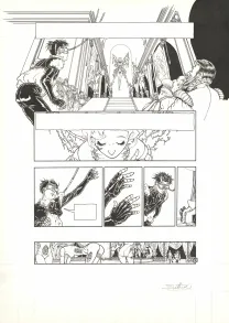 Planche couleur, Fée et tendres automates, Elle (T.2), Béatrice Tillier