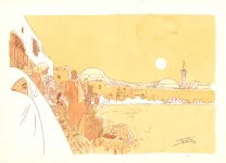Colored illustration, Les Aventures de Dieter Lumpen, Le Poignard d'Istamboul (T.1), Ruben Pellejero