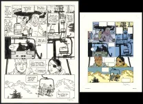Planche noir et blanc, Yiyun,  Cosey