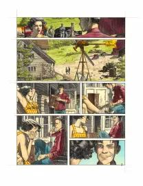Planche couleur, Rockabilly, Christophe Dubois