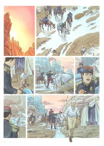 Planche couleur, Artifices, un magicien en Algérie, Julen Ribas