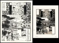 Black and white original page, Yiyun,  Cosey