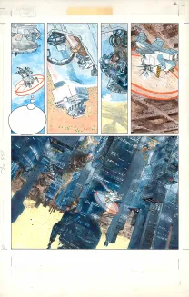 Planche couleur, Los Angeles, Colin Wilson