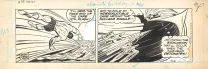 Planche noir et blanc, Superman, George Tuska