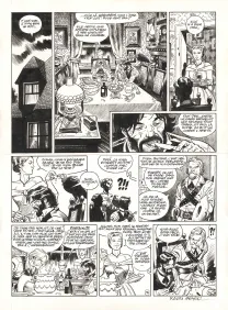 Planche noir et blanc, Undertaker, Mister Prairie (T.7), Ralph Meyer