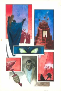 Planche couleur, Doctor Mid-Nite, D.M.N. (T.3), John K. Snyder