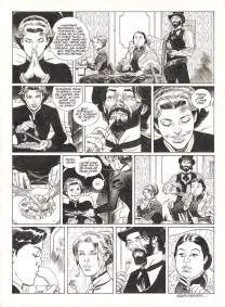 Planche noir et blanc, Undertaker, Le Monde selon Oz (T.8), Ralph Meyer