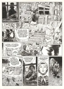 Planche noir et blanc, Undertaker, Le Monde selon Oz (T.8), Ralph Meyer