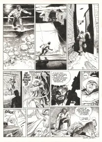 Planche noir et blanc, Undertaker, Le Monde selon Oz (T.8), Ralph Meyer