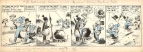 Planche noir et blanc, Mutt and Jeff, Bud Fisher