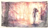 Colored illustration, Les Sorcières de Venise, L'Élue (T.2), Marco Mazzoni