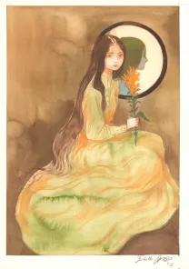 Illustration couleur, Hurlevent (Wuthering Heights), Isabella Mazzanti