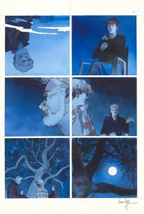 Planche couleur, Au pied des étoiles, Emmanuel Lepage