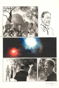 Planche couleur, Au pied des étoiles, Emmanuel Lepage