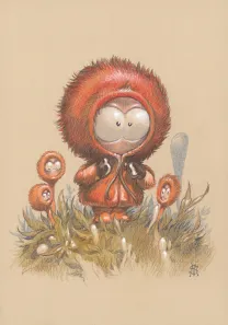 Colored illustration, Stan Manoukian