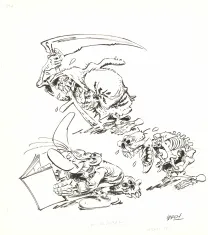 Projet de couverture, Pierre Tombal , Mort de rire (T.20), Marc Hardy