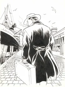 Illustration noir et blanc, Il Était une fois en France, Sylvain Vallée