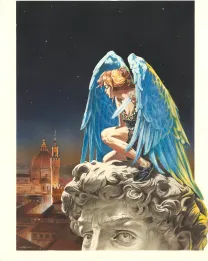 Colored illustration, Tanino Liberatore