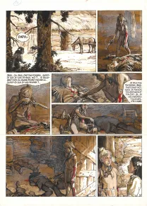 Planche couleur, Western, Grzegorz Rosinski