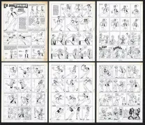 Black and white original page, Rubrique-à-brac, Tome 5 (T.5), Marcel Gotlib