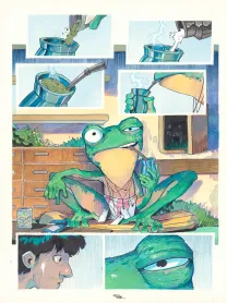 Planche couleur, Maison Croa Croa, Davide Tosello