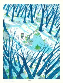 Colored original page, Maison Croa Croa, Davide Tosello