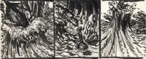 Planche noir et blanc, Corentin, Paul Cuvelier