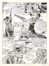 Planche noir et blanc, Durango, Sans pitié (T.13), Yves Swolfs