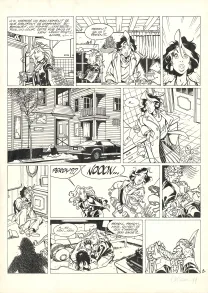 Planche noir et blanc, Perdita Queen, Perdita Queen,  Crisse