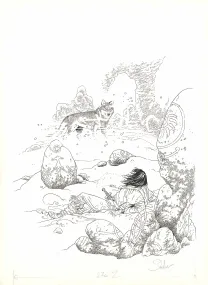 Couverture, Malheig, L'œil de Wedal (T.3), Eric Stalner