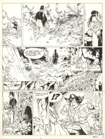 Black and white original page, Kogaratsu, Marc Michetz