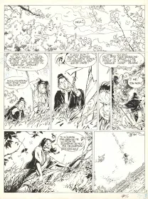 Black and white original page, Kogaratsu, Marc Michetz