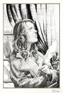 Illustration noir et blanc, OFF, Patrice Réglat-Vizzavona