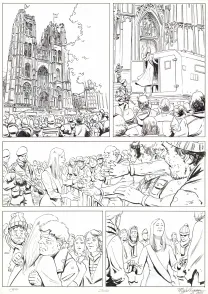 Black and white original page, OFF, Patrice Réglat-Vizzavona