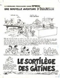 Planche noir et blanc, Isabelle,  Will