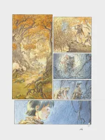 Planche couleur, Les Hautes Herbes,  Grun