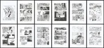 Planche noir et blanc, Un destin de trouveur : un récit des contes de la Pieuvre, Stéphane Gess