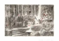 Colored illustration, Luis Royo