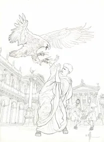 Cover, Alix Senator, Les Aigles de sang (T.1), Thierry Démarez
