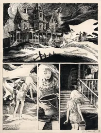 Black and white original page, Daria Schmitt