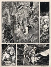 Black and white original page, Daria Schmitt