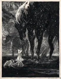 Black and white original page, Daria Schmitt