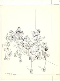 Cover, Les Femmes en Blanc, Gai rire à tout prix (T.6), Philippe Bercovici