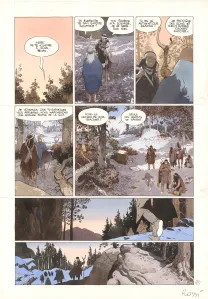 Planche couleur, Comanche Trail, Christian Rossi