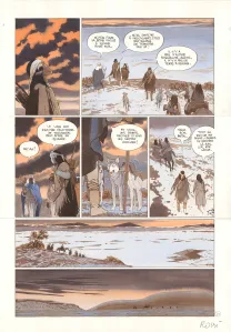 Planche couleur, Comanche Trail, Christian Rossi